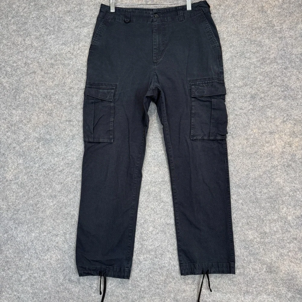 Nike SB Skateboards Ripstop Cargo‎ Pants Mens 32 Black Skater cv4699-010